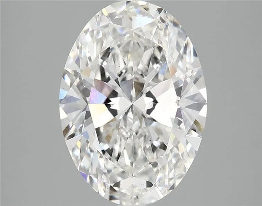 3.02ct Oval Lab Grown Diamond (Colour F, Clarity VS2, IGI Certified)