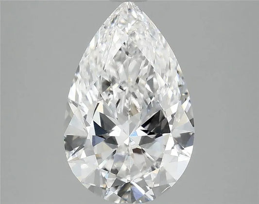 3.02ct Pear Lab Grown Diamond (Colour D, Clarity VS2, IGI Certified)