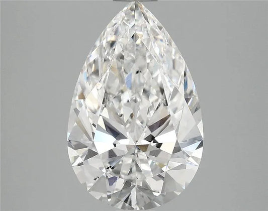 3.02ct Pear Lab Grown Diamond (Colour D, Clarity VS2, IGI Certified)