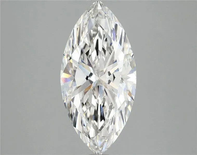 3.03ct marquise lab grown diamond (colour f, clarity vs2, igi certified)