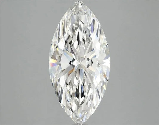 3.03ct Marquise Lab Grown Diamond (Colour F, Clarity VS2, IGI Certified)