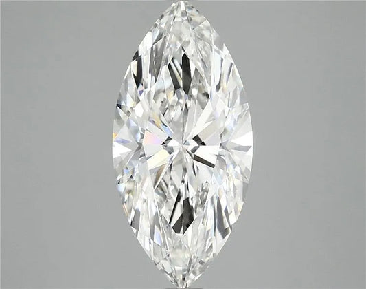 3.03ct Marquise Lab Grown Diamond (Colour F, Clarity VS2, IGI Certified)