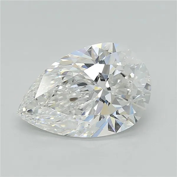 3.03ct Pear Lab Grown Diamond (Colour D, Clarity VVS2, IGI Certified)