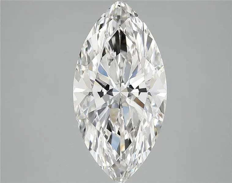3.04ct marquise lab grown diamond (colour g, clarity vs1, igi certified)