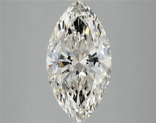 3.04ct Marquise Lab Grown Diamond (Colour G, Clarity VS1, IGI Certified)