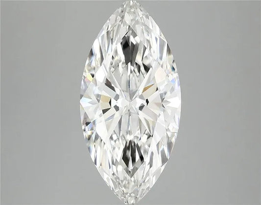 3.05ct Marquise Lab Grown Diamond (Colour F, Clarity VVS2, IGI Certified)