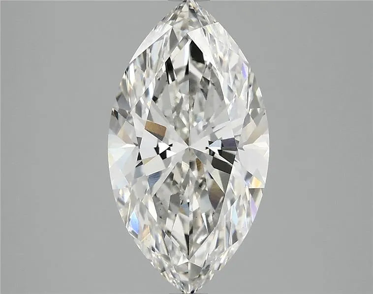 3.05ct marquise lab grown diamond (colour g, clarity vs2, igi certified)