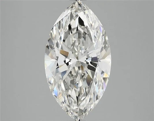 3.05ct Marquise Lab Grown Diamond (Colour G, Clarity VS2, IGI Certified)