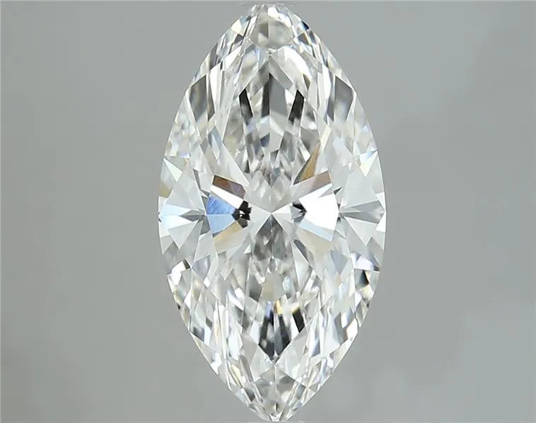 3.05ct marquise lab grown diamond (colour g, clarity vvs2, igi certified)