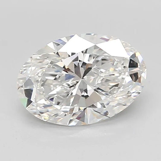 3.05ct Oval Lab Grown Diamond (Colour E, Clarity VS1, IGI Certified)