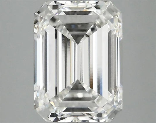 3.06ct Emerald Lab Grown Diamond (Colour F, Clarity VVS1, IGI Certified)