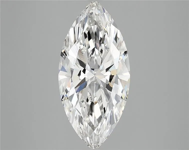 3.06ct marquise lab grown diamond (colour f, clarity vvs2, igi certified)