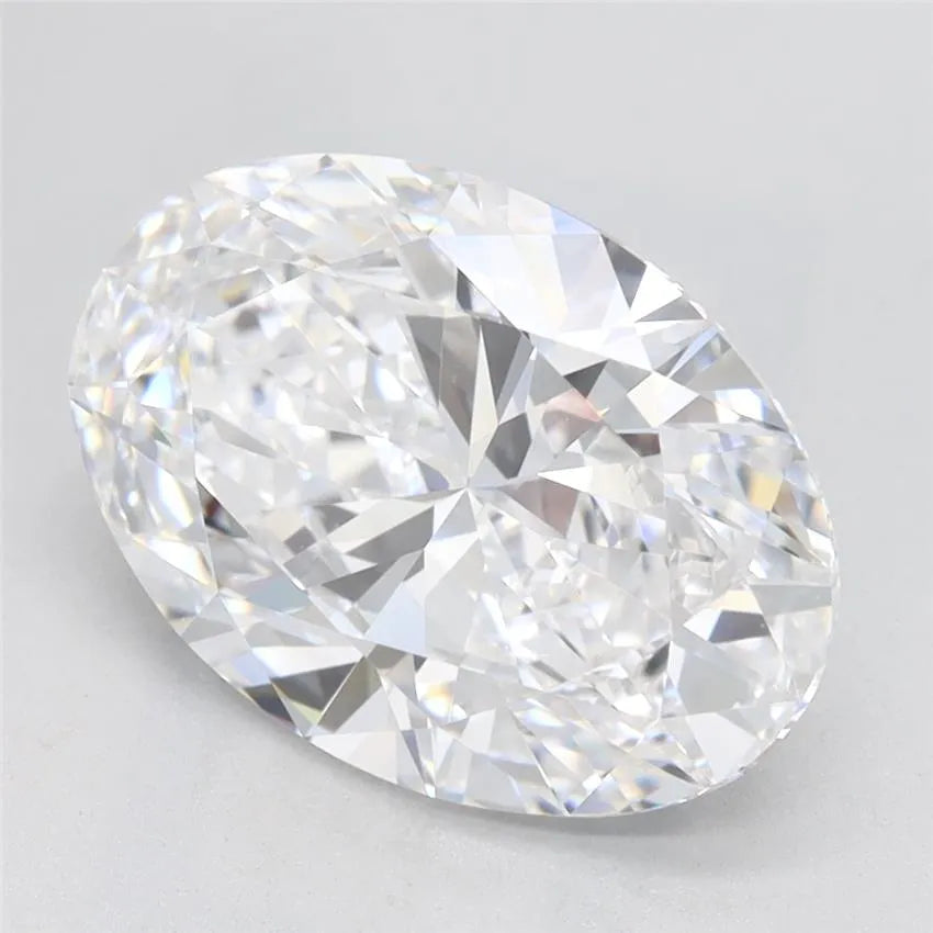 3.06ct oval lab grown diamond (colour d, clarity vvs1, gia certified)