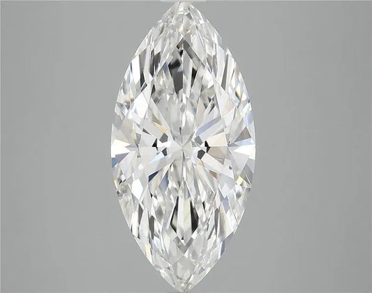 3.07ct Marquise Lab Grown Diamond (Colour F, Clarity VS2, IGI Certified)