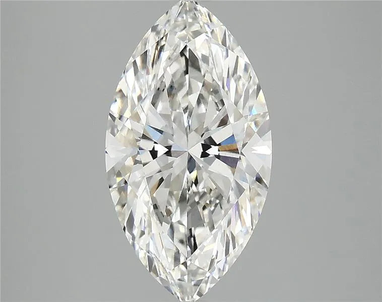 3.07ct marquise lab grown diamond (colour f, clarity vvs2, igi certified)
