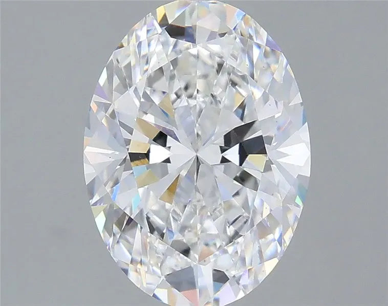 3.07ct oval lab grown diamond (colour d, clarity vs2, igi certified)