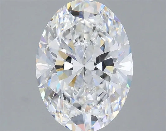 3.07ct Oval Lab Grown Diamond (Colour D, Clarity VS2, IGI Certified)