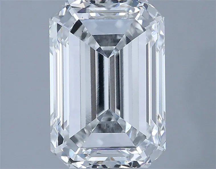3.08ct emerald lab grown diamond (colour e, clarity vs1, igi certified)
