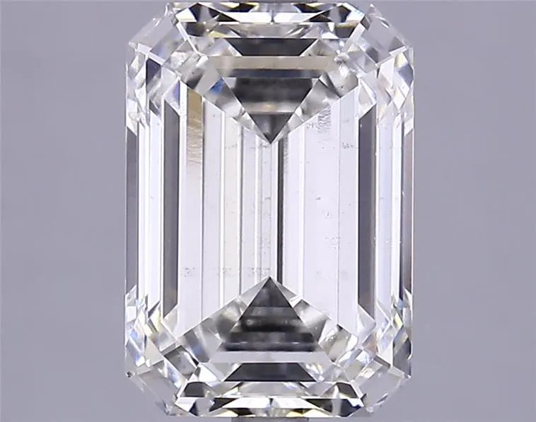 3.08ct emerald lab grown diamond (colour f, clarity vs2, igi certified)