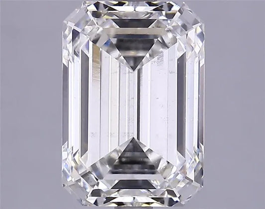 3.08ct Emerald Lab Grown Diamond (Colour F, Clarity VS2, IGI Certified)