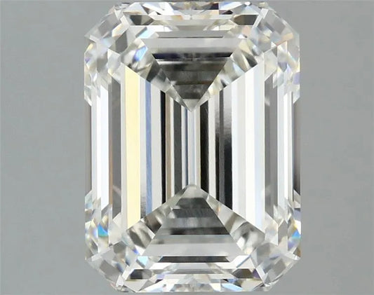 3.08ct Emerald Lab Grown Diamond (Colour F, Clarity VVS2, IGI Certified)