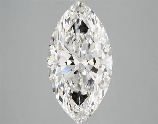 3.08ct Marquise Lab Grown Diamond (Colour F, Clarity VS2, IGI Certified)