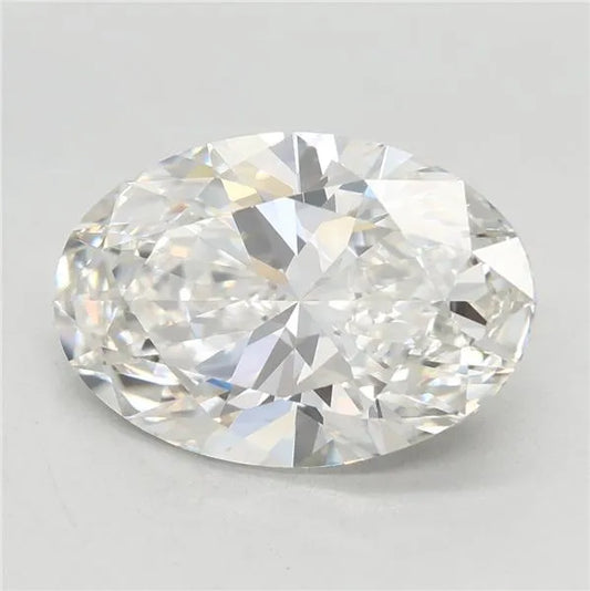3.08ct Oval Lab Grown Diamond (Colour F, Clarity VVS2, IGI Certified)