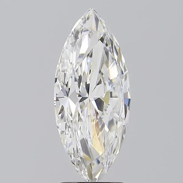 3.09ct marquise lab grown diamond (colour f, clarity vs2, igi certified)
