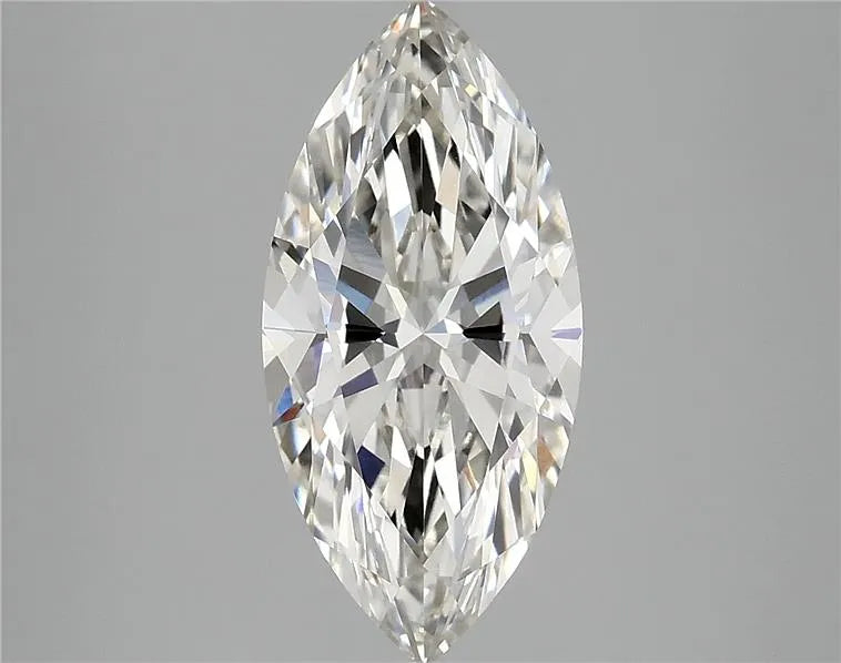 3.09ct marquise lab grown diamond (colour h, clarity vvs2, igi certified)