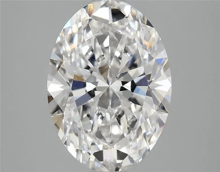 3.09ct Oval Lab Grown Diamond (Colour E, Clarity VS2, IGI Certified)
