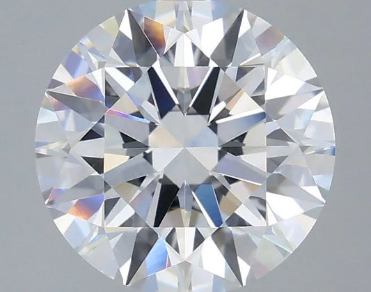 3.10ct Round Lab Grown Diamond (Colour E, Clarity VVS2, Cut ID, IGI Certified)