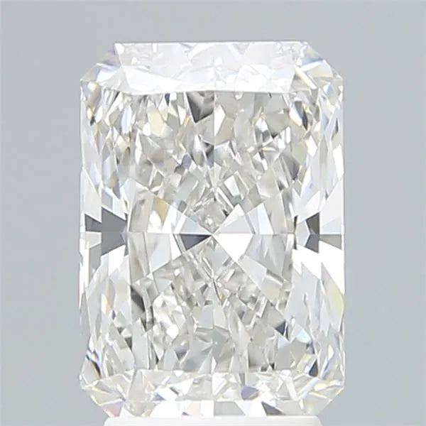 3.22ct radiant lab grown diamond (colour g, clarity vvs2, igi certified)