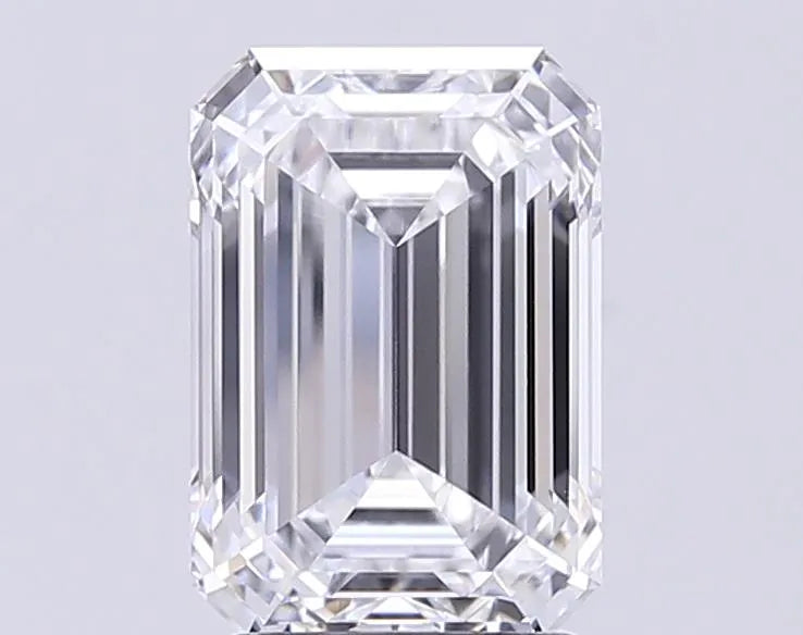 3.23ct emerald lab grown diamond (colour e, clarity vvs2, gia certified)