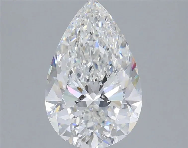 3.32ct Pear Lab Grown Diamond (Colour E, Clarity VVS2, IGI Certified)