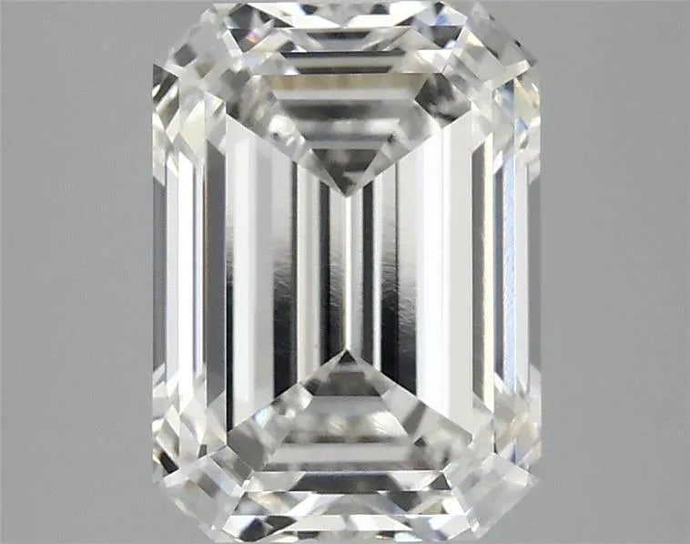 3.33ct emerald lab grown diamond (colour f, clarity vs1, igi certified)