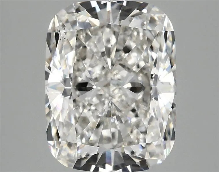 3.35ct cushion modified lab grown diamond (colour g, clarity vs2, igi certified)
