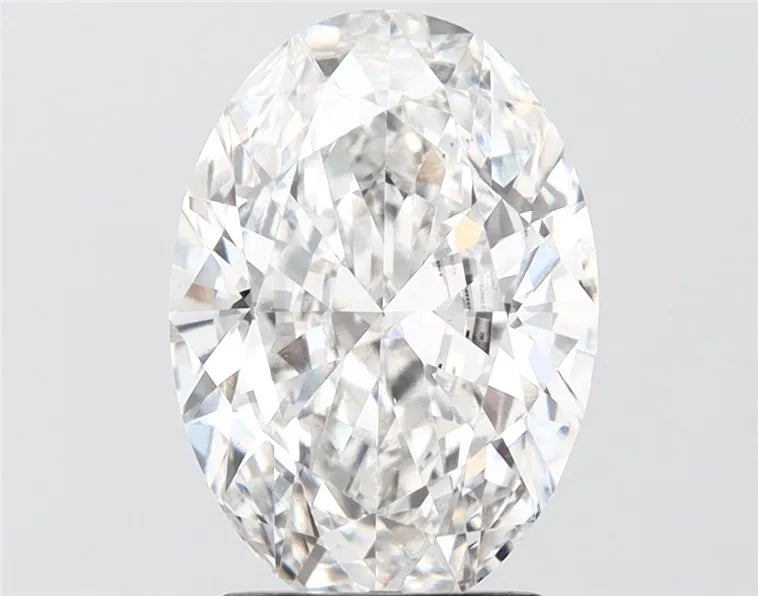 3.53ct Oval Lab Grown Diamond (Colour F, Clarity VS2, IGI Certified)