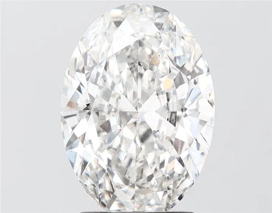 3.53ct Oval Lab Grown Diamond (Colour F, Clarity VS2, IGI Certified)