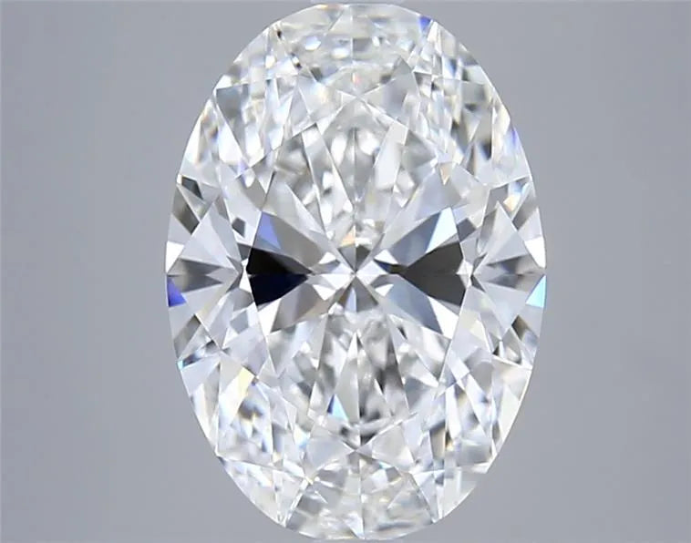 3.54ct Oval Lab Grown Diamond (Colour F, Clarity VVS2, IGI Certified)