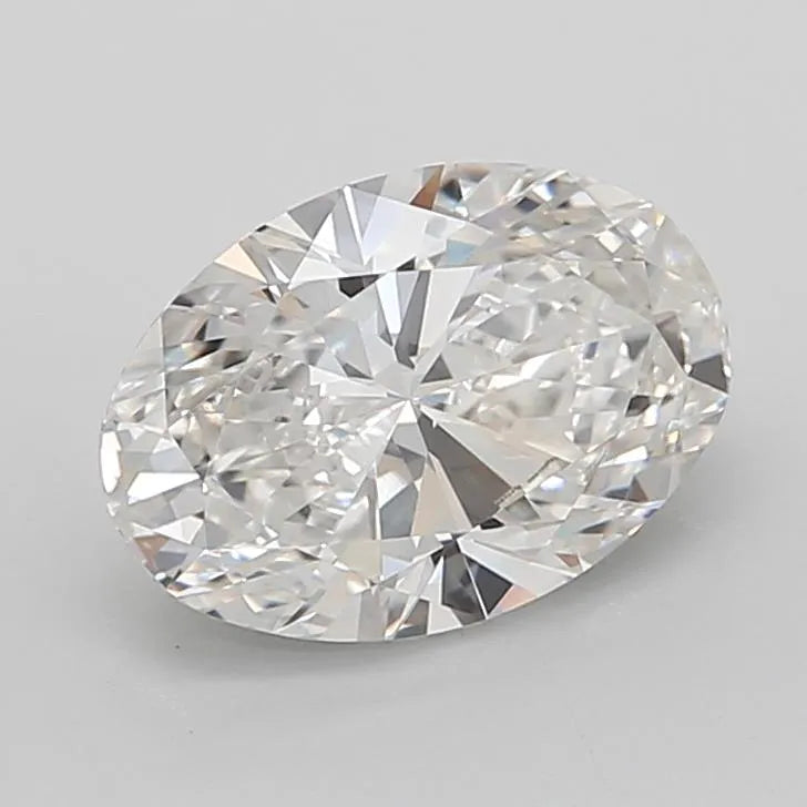 3.55ct Oval Lab Grown Diamond (Colour F, Clarity VVS2, IGI Certified)