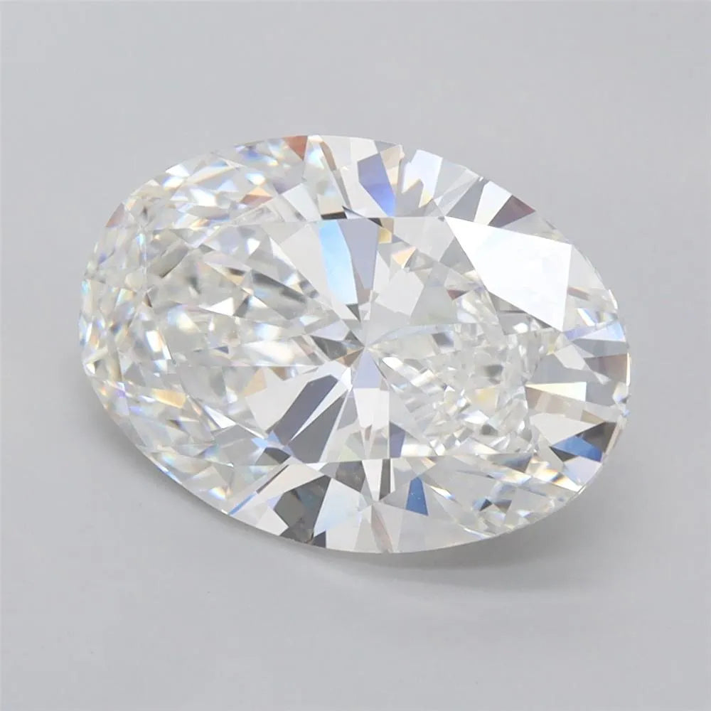 3.57ct Oval Lab Grown Diamond (Colour F, Clarity VVS2, IGI Certified)