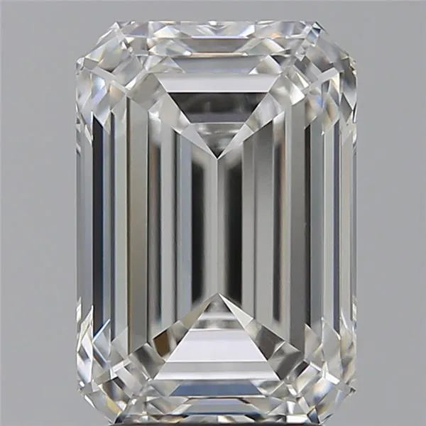 3.58ct emerald lab grown diamond (colour f, clarity vvs2, igi certified)