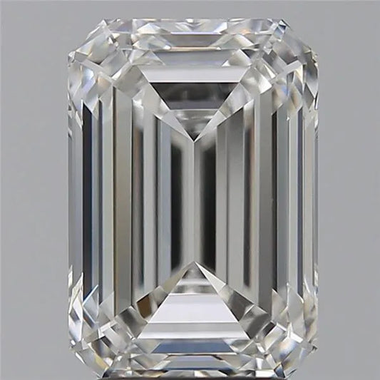 3.58ct Emerald Lab Grown Diamond (Colour F, Clarity VVS2, IGI Certified)