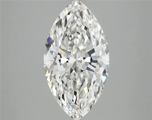 3.58ct Marquise Lab Grown Diamond (Colour G, Clarity VS1, IGI Certified)