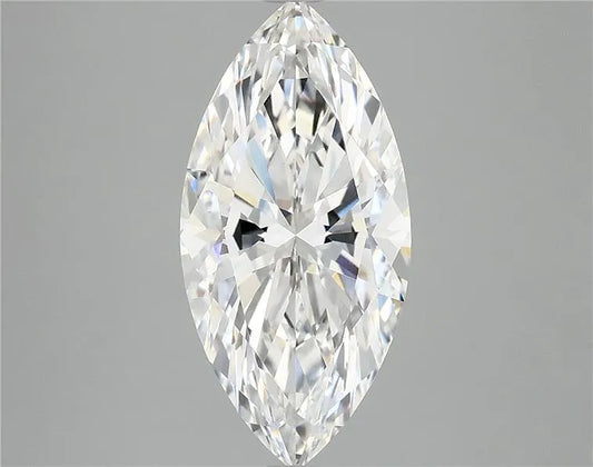 3.59ct Marquise Lab Grown Diamond (Colour F, Clarity VVS2, IGI Certified)