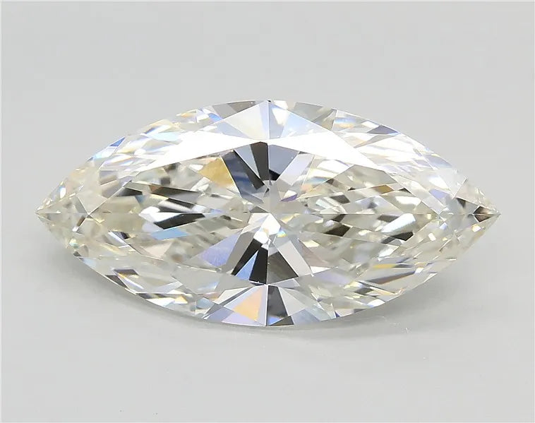 3.70ct marquise lab grown diamond (colour g, clarity vs1, igi certified)