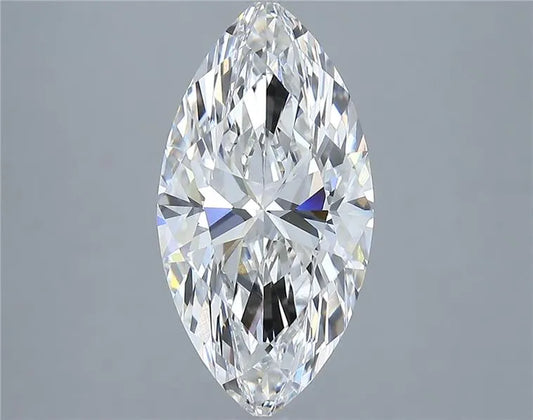 3.72ct Marquise Lab Grown Diamond (Colour F, Clarity VS1, IGI Certified)