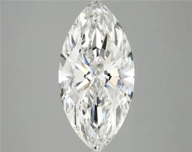 3.72ct marquise lab grown diamond (colour f, clarity vs1, igi certified)