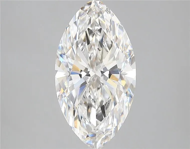 3.72ct Marquise Lab Grown Diamond (Colour F, Clarity VVS1, IGI Certified)