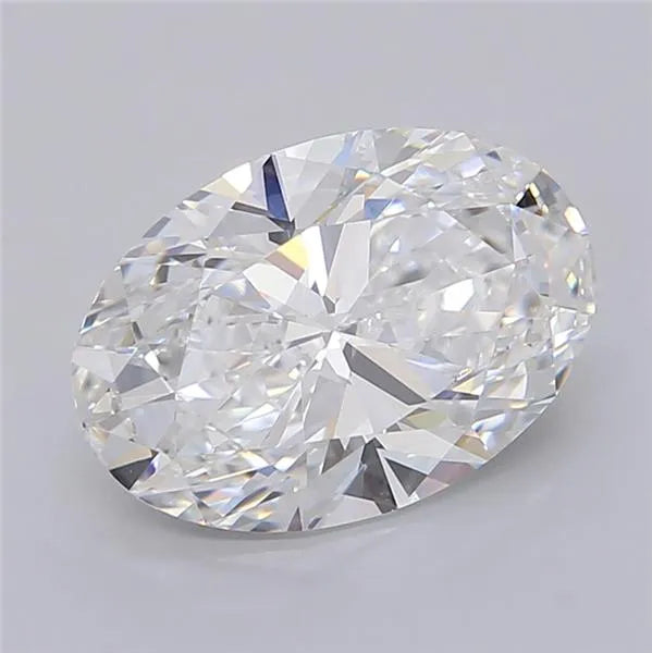 3.75ct Oval Lab Grown Diamond (Colour E, Clarity VVS2, IGI Certified)